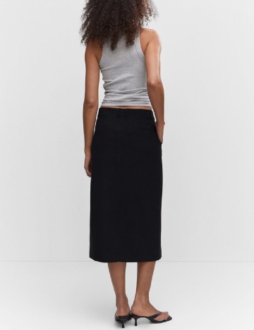 Fusta Mango, negru