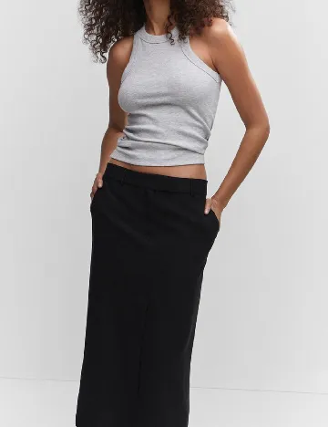 Fusta Mango, negru