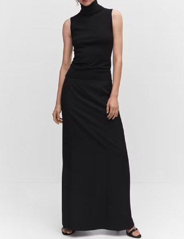 Fusta Mango, negru