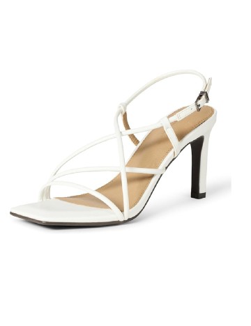 Sandale Amazon Essentials, alb