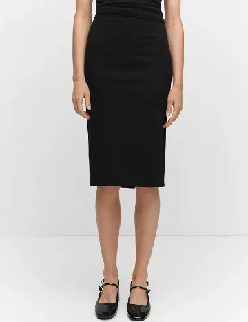 Fusta Mango, negru