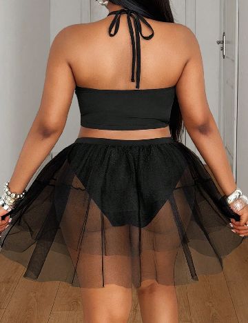 Compleu SHEIN CURVE, negru