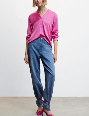 Bluza Mango, roz