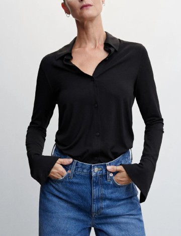Camasa Mango, negru