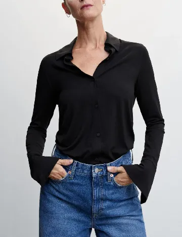 Camasa Mango, negru