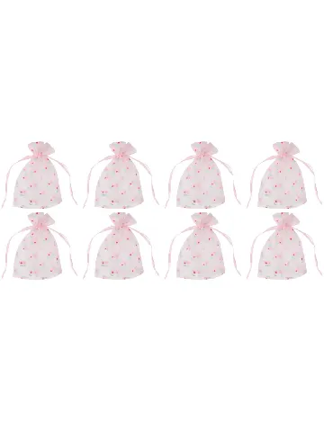 Set saculeti 8 bucati Hobby Flora, roz