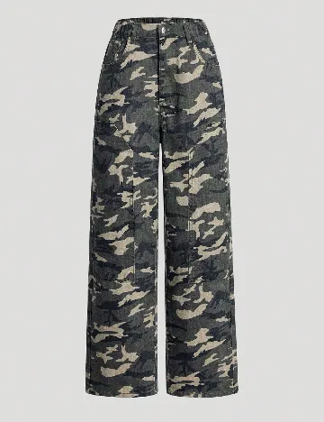 Pantaloni Shein Kids, army