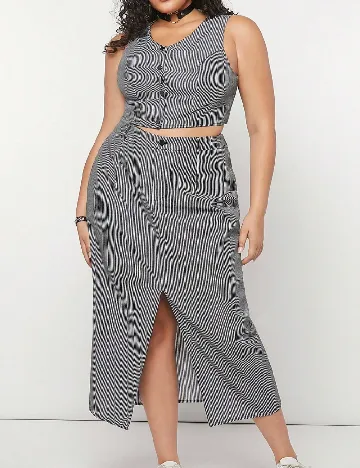 Compleu Forever 21 Curve, gri