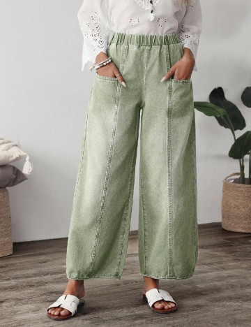 Blugi SHEIN, verde
