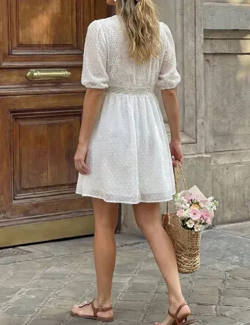 Rochie scurta SHEIN, alb