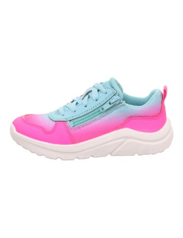 Adidasi Superfit, albastru/roz
