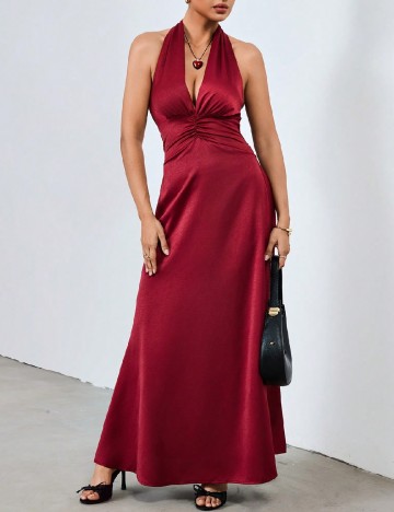 Rochie lunga SHEIN, rosu