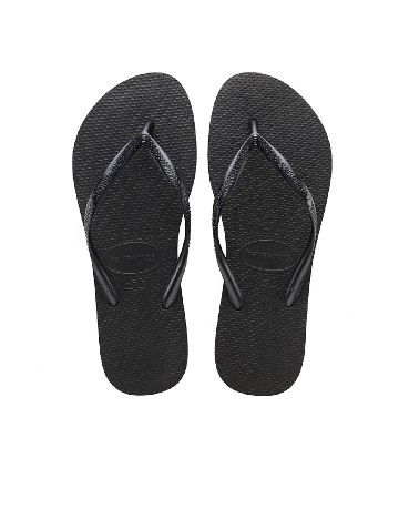 Slapi havaianas, negru