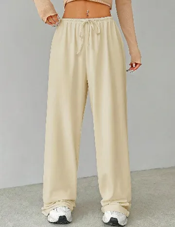 Pantaloni SHEIN, crem