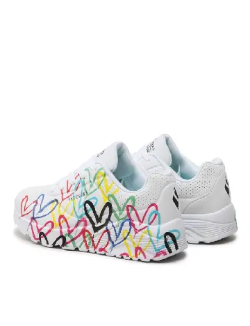 Adidasi SKECHERS, alb