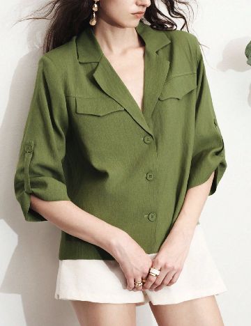 Sacou Aveloria, verde