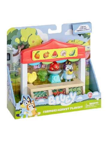 Set de joaca Farmer's market Bluey, mix culori