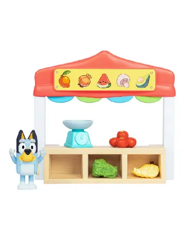 Set de joaca Farmer's market Bluey, mix culori