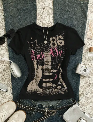 Tricou SHEIN, negru