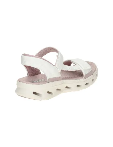 Sandale SKECHERS, alb