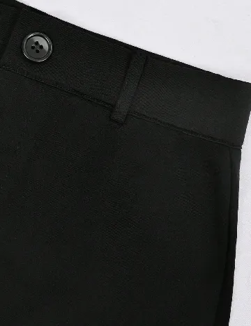 Pantaloni trei sferturi SHEIN, negru