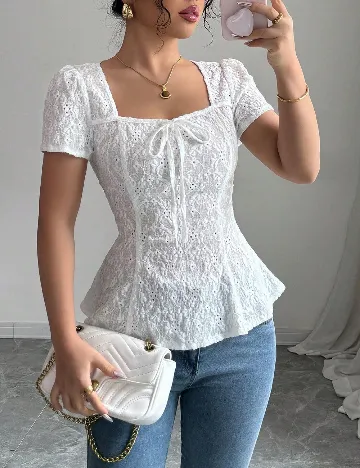 Bluza SHEIN, alb