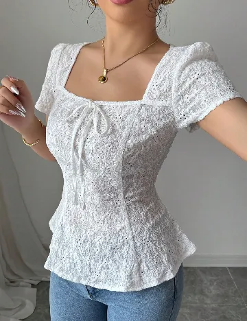 Bluza SHEIN, alb