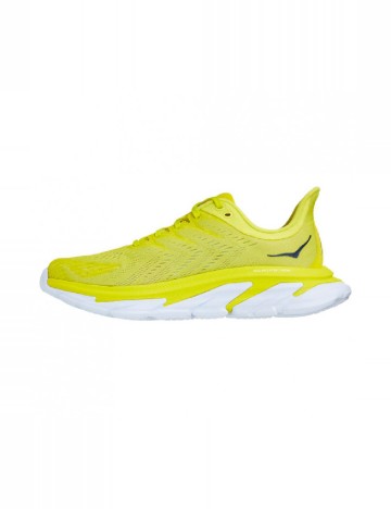 Adidasi HOKA, verde neon