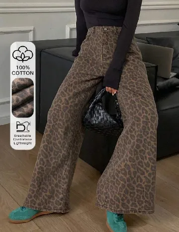 Blugi Dazy, animal print