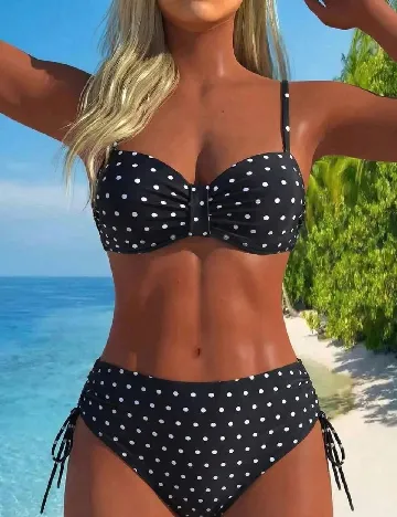 Costum de baie SHEIN, negru
