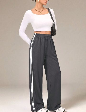 Pantaloni SHEIN, gri