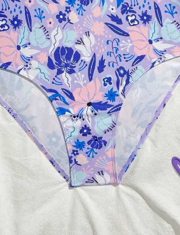Costum de baie Shein Kids, mov