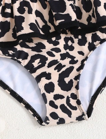 Costum de baie Shein Kids, animal print