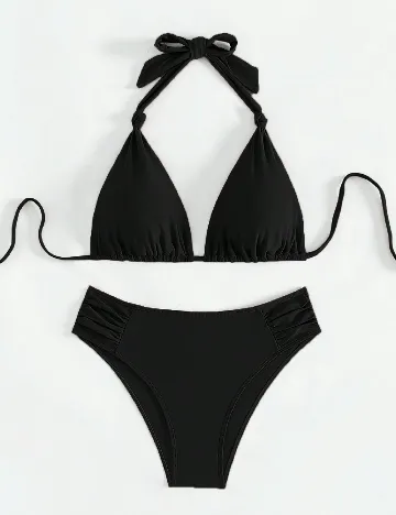 Costum de baie SHEIN, negru