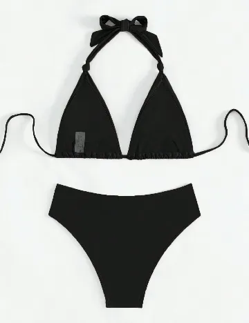 Costum de baie SHEIN, negru