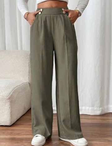 Pantaloni SHEIN, verde
