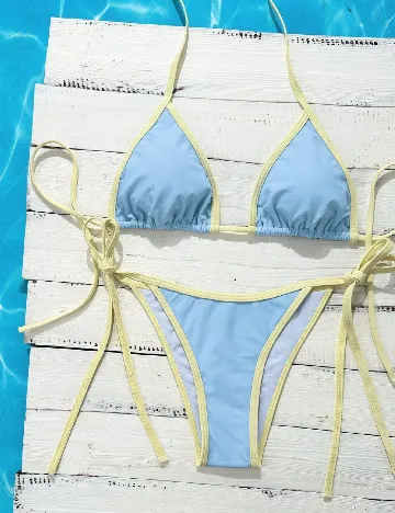 Costum de baie SHEIN, albastru