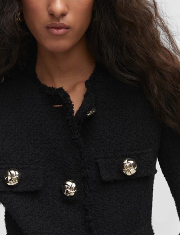 Sacou Mango, negru