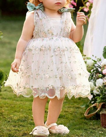 Rochie Shein Kids, roz pudra