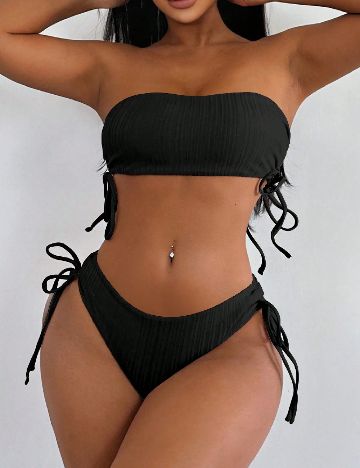 Costum de baie SHEIN, negru