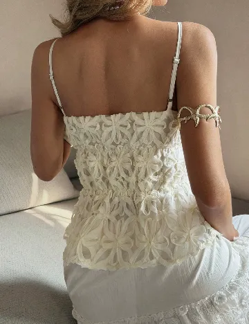 Top SHEIN, crem