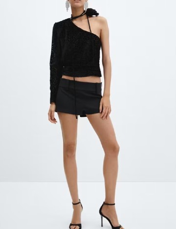 Top Mango, negru