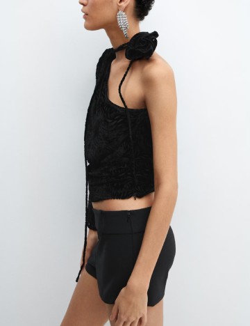 Top Mango, negru