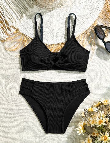 Costum de baie Shein Kids, negru