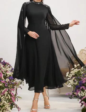 Rochie medie SHEIN, negru
