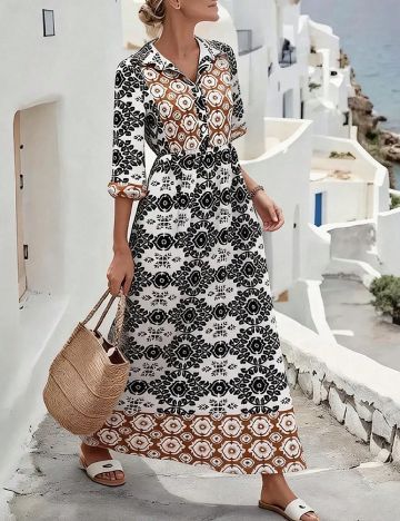 Rochie lunga SHEIN, mix culori