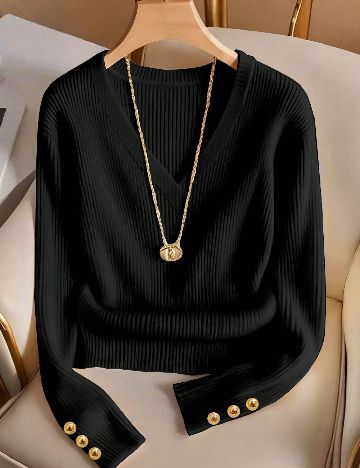 Bluza SHEIN, negru