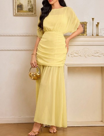 Rochie lunga SHEIN, galben