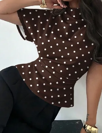 Bluza SHEIN, maro