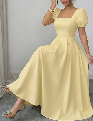 Rochie lunga SHEIN, galben